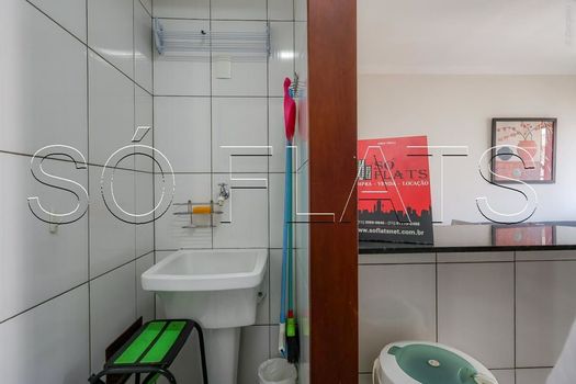 Foto 13 do(a) Flat de 1 quartos à venda em Moema, São Paulo