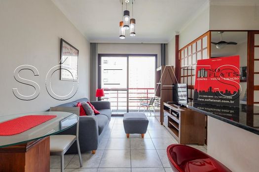 Foto 2 do(a) Flat de 1 quartos à venda em Moema, São Paulo
