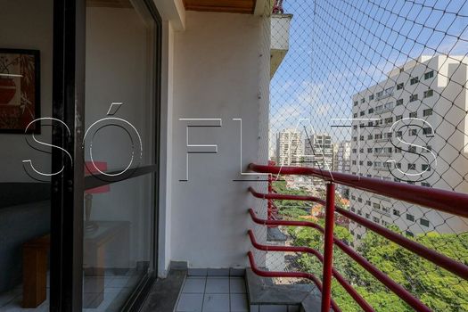 Foto 5 do(a) Flat de 1 quartos à venda em Moema, São Paulo