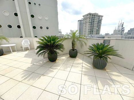 Foto 21 do(a) Flat de 1 quartos para alugar em Jardim Paulista, São Paulo