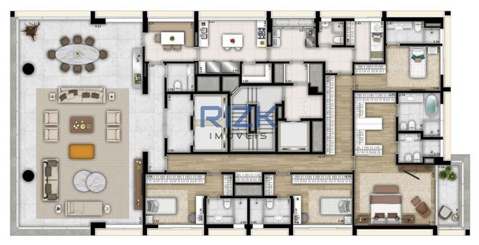 Foto 37 do(a) Apartamento de 4 quartos à venda em Vila Nova Conceição, São Paulo