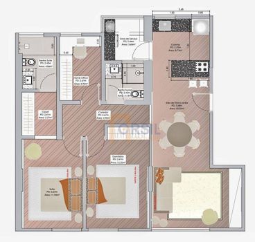 Foto 4 do(a) Apartamento de 3 quartos à venda em Centro, Mogi das Cruzes