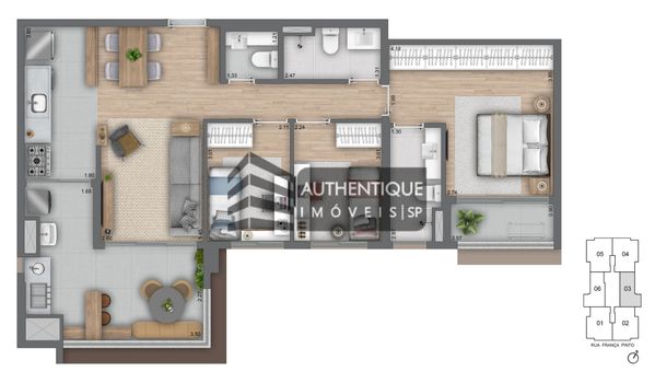 Foto 19 do(a) Apartamento de 3 quartos à venda em Vila Mariana, São Paulo