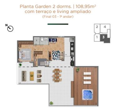 Foto 1 do(a) Apartamento de 2 quartos à venda em Cidade Patriarca, São Paulo