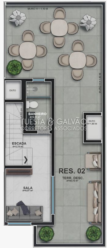 Foto 21 do(a) Casa em Condomínio de 3 quartos à venda em Água Verde, Curitiba