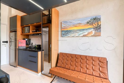 Foto 4 do(a) Flat de 1 quartos à venda em Santo Amaro, São Paulo