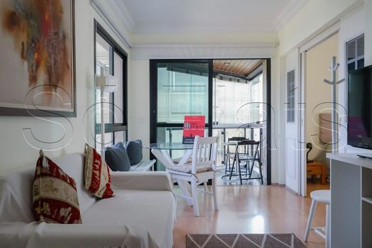 Foto 4 do(a) Flat de 1 quartos à venda em Jardim Paulistano, São Paulo
