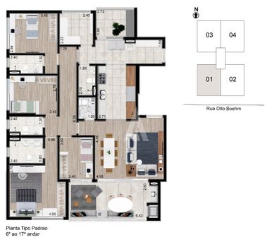 Foto 50 do(a) Apartamento de 4 quartos à venda em América, Joinville