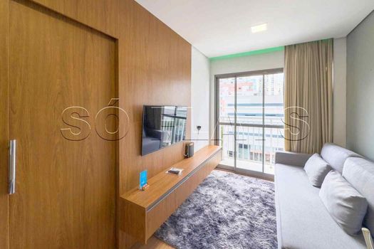 Foto 7 do(a) Flat de 1 quartos à venda em Vila Nova Conceição, São Paulo