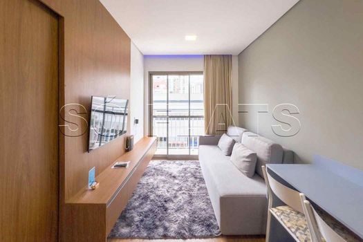 Foto 6 do(a) Flat de 1 quartos à venda em Vila Nova Conceição, São Paulo