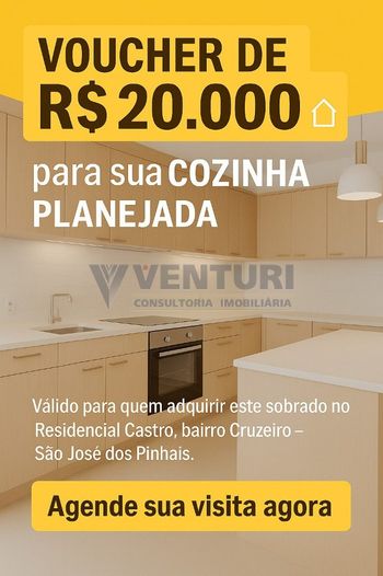 Foto 2 do(a) Casa de 3 quartos à venda em Cruzeiro, São José dos Pinhais