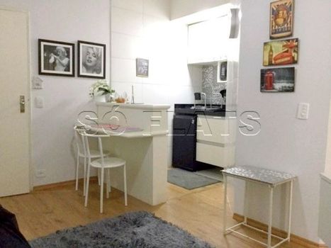 Foto 1 do(a) Flat de 1 quartos à venda em Jardim Paulista, São Paulo