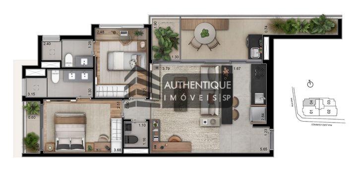 Foto 31 do(a) Apartamento de 3 quartos à venda em Vila Nova Conceição, São Paulo