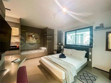 Foto 3 do(a) Flat de 1 quartos à venda em Vila Mariana, São Paulo