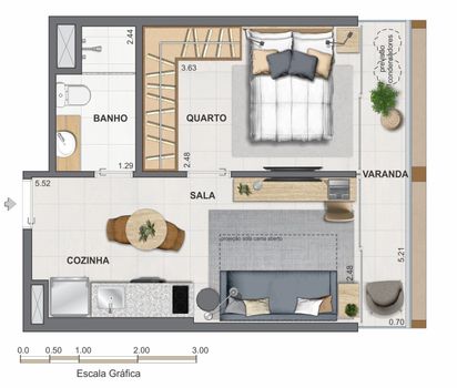 Foto 47 do(a) Apartamento de 1 quartos à venda em Jacarepaguá, Rio de Janeiro
