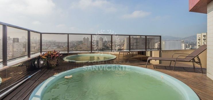 Foto 3 do(a) Cobertura de 3 quartos para alugar em Petrópolis, Porto Alegre