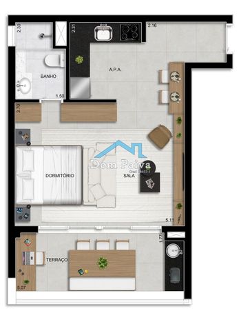Foto 21 do(a) Apartamento de 1 quartos à venda em Jardim Paulista, São Paulo