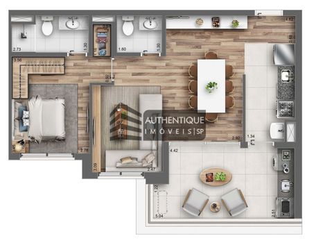 Foto 43 do(a) Apartamento de 2 quartos à venda em Vila Santa Catarina, São Paulo