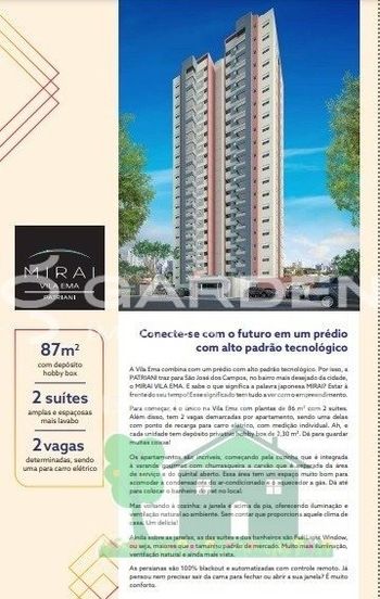 Foto 3 do(a) Apartamento de 2 quartos à venda em Jardim Fátima, São José dos Campos