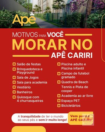 Foto 13 do(a) Apartamento de 2 quartos à venda em Aeroporto, Juazeiro do Norte