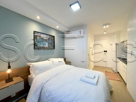 Foto 1 do(a) Flat de 1 quartos à venda em Jardim Paulistano, São Paulo