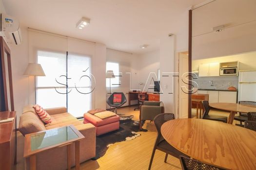 Foto 1 do(a) Flat de 1 quartos à venda em Cidade Monções, São Paulo