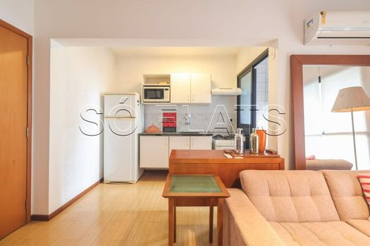Foto 3 do(a) Flat de 1 quartos à venda em Cidade Monções, São Paulo