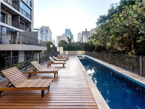 Foto 16 do(a) Flat de 1 quartos à venda em Vila Olímpia, São Paulo