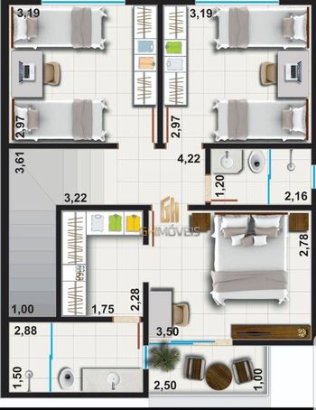 Foto 12 do(a) Casa em Condomínio de 3 quartos à venda em Chácaras São Pedro, Aparecida de Goiânia
