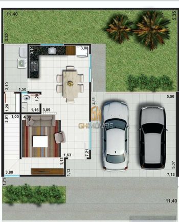 Foto 11 do(a) Casa em Condomínio de 3 quartos à venda em Chácaras São Pedro, Aparecida de Goiânia