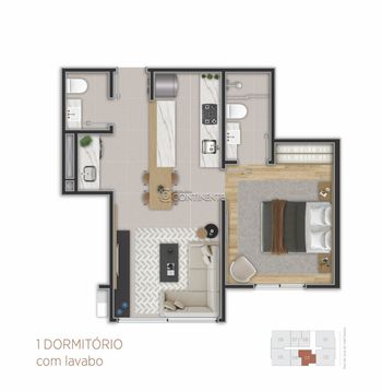 Foto 42 do(a) Apartamento de 2 quartos à venda em Coqueiros, Florianópolis