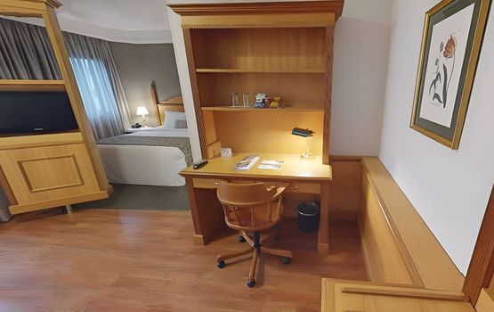 Foto 2 do(a) Flat de 1 quartos à venda em Indianópolis, São Paulo