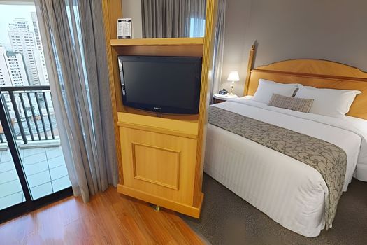 Foto 3 do(a) Flat de 1 quartos à venda em Indianópolis, São Paulo