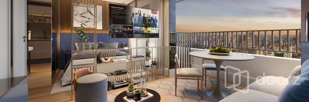 Foto 5 do(a) Apartamento de 1 quartos à venda em Indianópolis, São Paulo