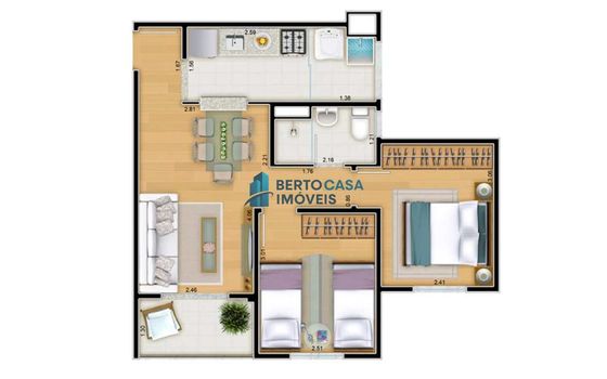 Foto 28 do(a) Apartamento de 2 quartos à venda em Jardim Nove de Julho, São Paulo