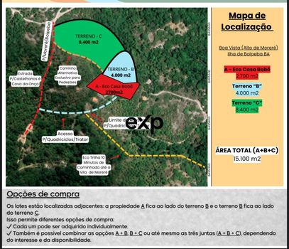 Foto 21 do(a) Terreno false à venda em null, Velha Boipeba