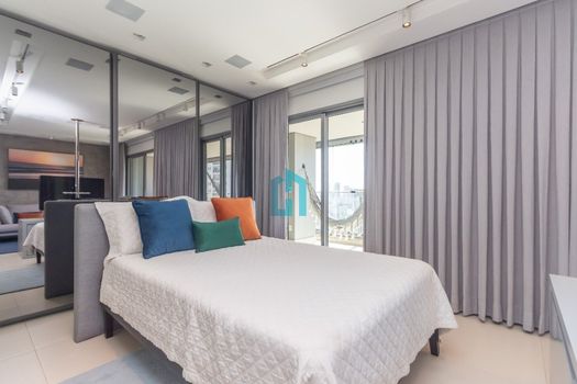 Foto 12 do(a) Apartamento de 1 quartos para alugar em Vila Nova Conceição, São Paulo