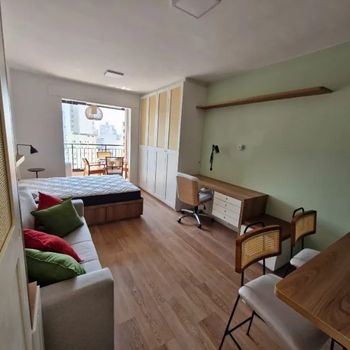 Foto 1 do(a) Apartamento de 1 quartos à venda em Vila Buarque, São Paulo