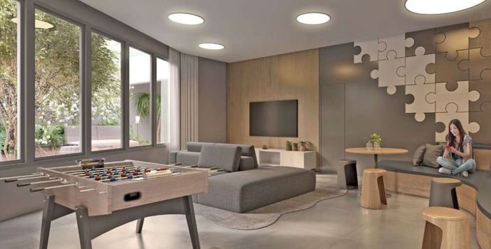 Foto 6 do(a) Apartamento de 1 quartos à venda em Campo Belo, São Paulo