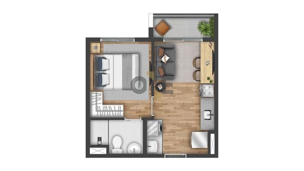 Foto 8 do(a) Apartamento de 1 quartos à venda em Vila Lageado, São Paulo