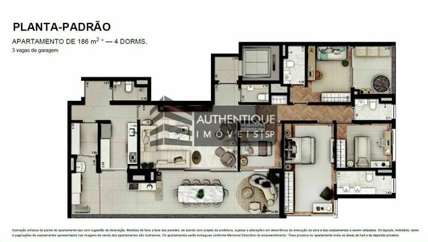 Foto 48 do(a) Apartamento de 4 quartos à venda em Chácara Itaim, São Paulo