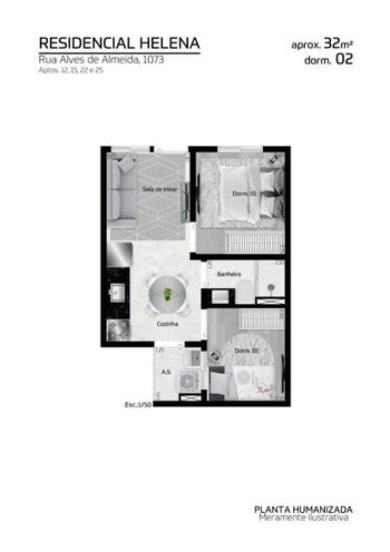 Foto 8 do(a) Apartamento de 2 quartos à venda em Chácara Belenzinho, São Paulo