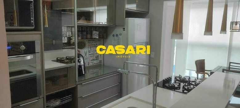 Foto 4 do(a) Apartamento de 2 quartos à venda em Vila Scarpelli, Santo André