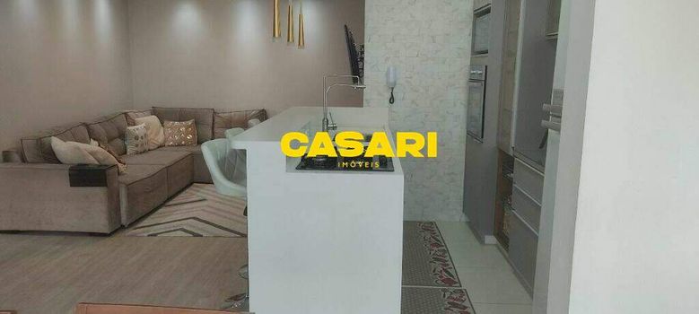 Foto 5 do(a) Apartamento de 2 quartos à venda em Vila Scarpelli, Santo André