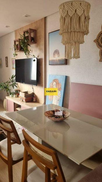 Foto 4 do(a) Apartamento de 2 quartos à venda em Vila Scarpelli, Santo André