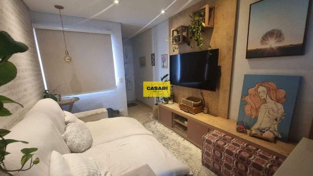 Foto 1 do(a) Apartamento de 2 quartos à venda em Vila Scarpelli, Santo André