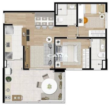 Foto 35 do(a) Apartamento de 2 quartos à venda em Vila Formosa, São Paulo
