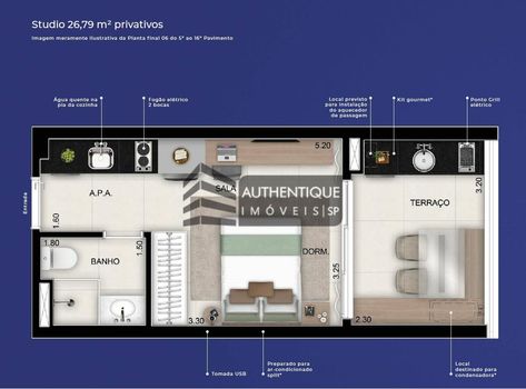 Foto 49 do(a) Apartamento de 1 quartos à venda em Vila Mariana, São Paulo