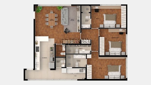 Foto 5 do(a) Apartamento de 3 quartos à venda em Higienópolis, São Paulo