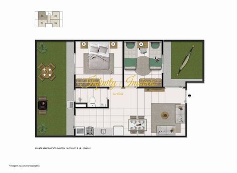 Foto 12 do(a) Apartamento de 2 quartos à venda em Arsenal, São Gonçalo